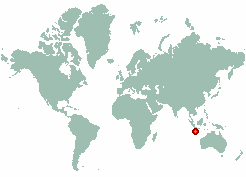 Christmas Island in world map